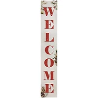 Wintry Welcome Porch Board