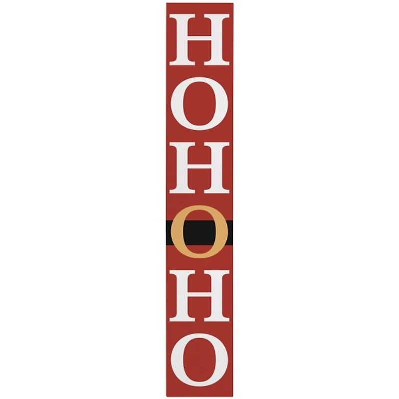 Ho Ho Ho Santa Belt Porch Board