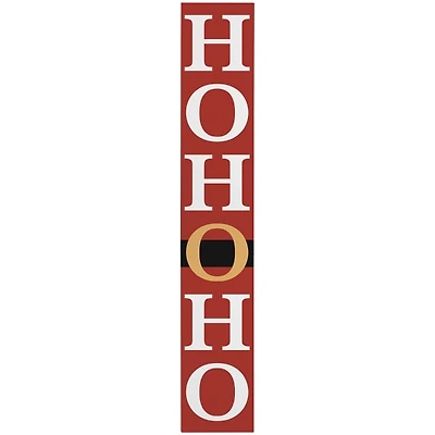Ho Ho Ho Santa Belt Porch Board