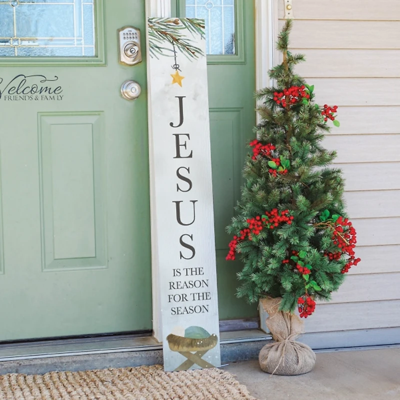 The Reason for the Season Porch Board