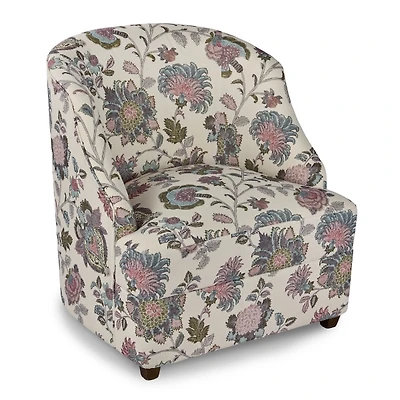 Colorful Floral Charolette Accent Chair
