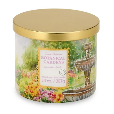 Botanical Gardens 3-Wick Jar Candle
