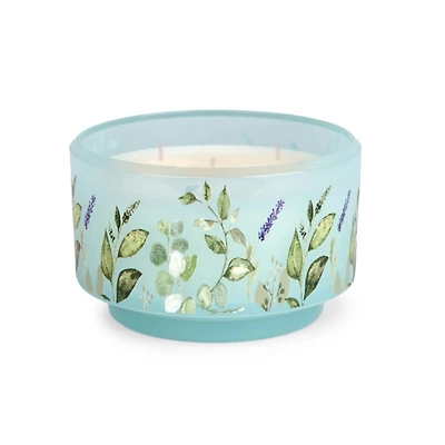 Floral 3-Wick Jar Candle