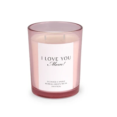 I Love You Mom 2-Wick Jar Candle