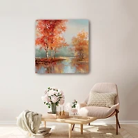 Graceful Autumn Canvas Art Print