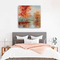 Graceful Autumn Canvas Art Print, 40x40
