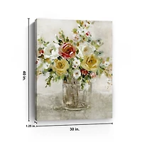 Dreamy Arrangement Canvas Art Print, 30x40