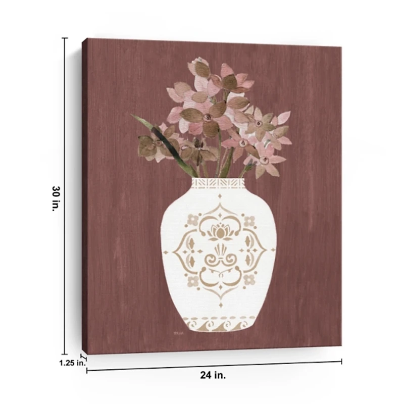 Romantic Florals I Canvas Art Print, 24x30