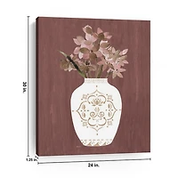 Romantic Florals I Canvas Art Print, 24x30