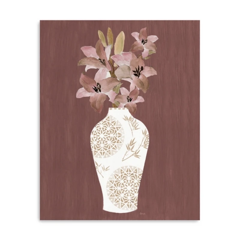 Romantic Florals II Canvas Art Print, 24x30