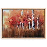 Autumn Landscape III Framed Canvas Art Print