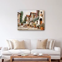 Piazza Verde Canvas Art Print, 30x40