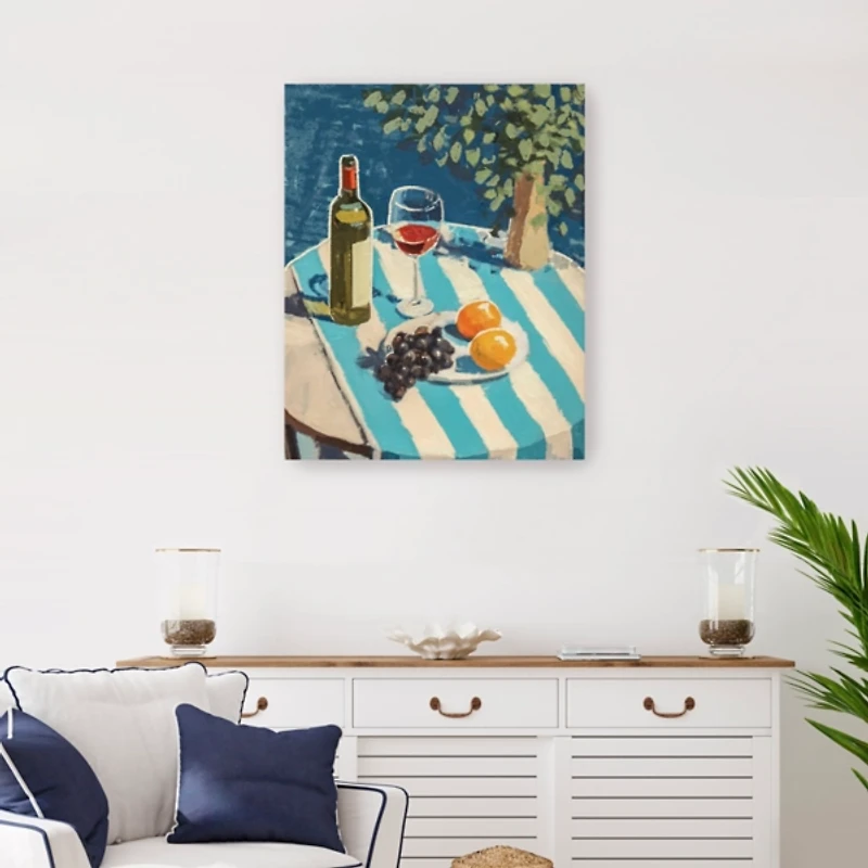 Fine Like Wine Canvas Art Print, 24x30