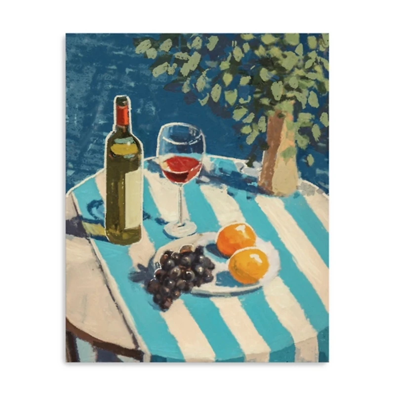 Fine Like Wine Canvas Art Print, 24x30