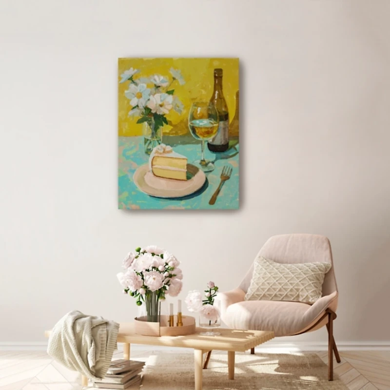 Piece of Cake Canvas Art Print, 24x30