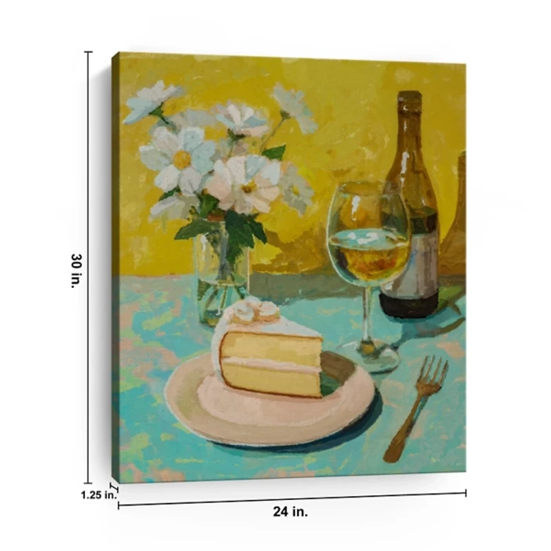 Piece of Cake Canvas Art Print, 24x30