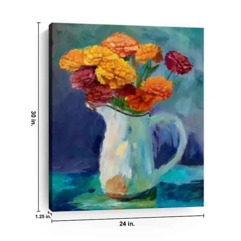 Marigold II Canvas Art Print, 24x30