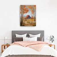 Peaceful Barn Canvas Art Print, 30x40