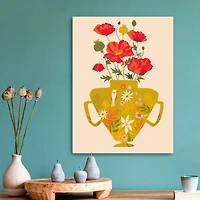 Autumn Vase Canvas Art Print, 18x24
