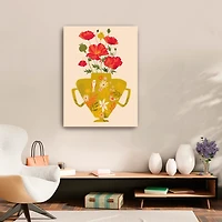 Autumn Vase Canvas Art Print, 24x32