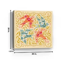 Autumn Birds Canvas Art Print