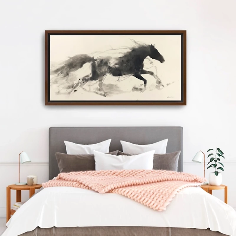 Shadow Dancer I Framed Canvas Art Print