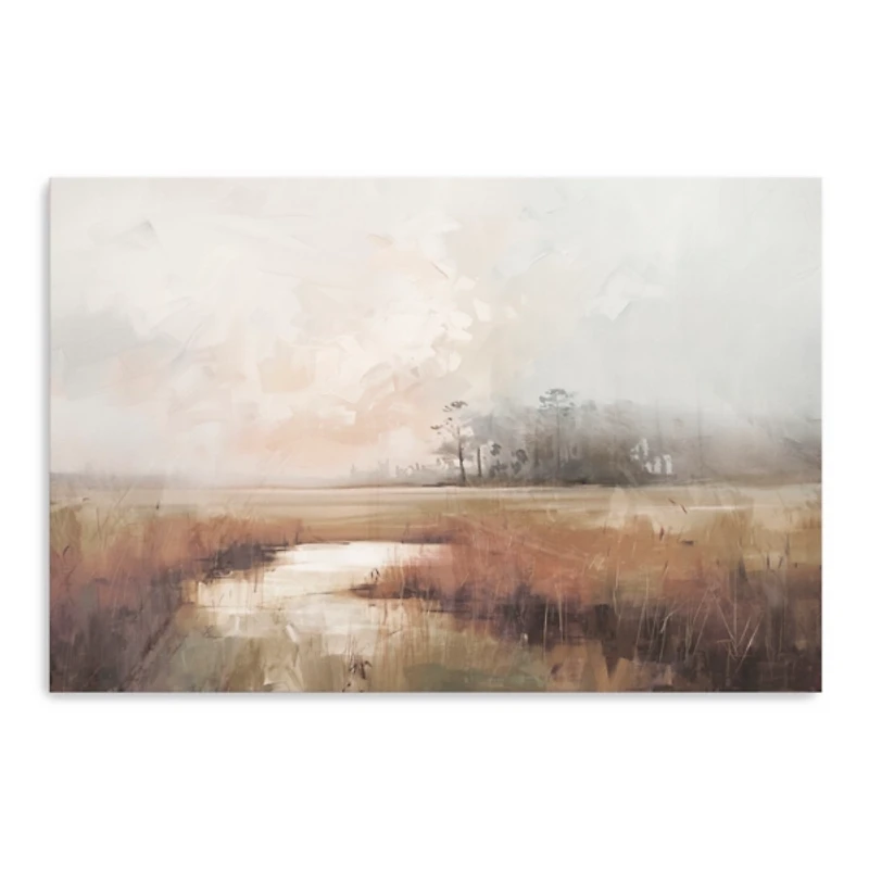 Riverbend Reflections I Canvas Art Print