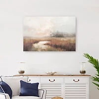 Riverbend Reflections I Canvas Art Print