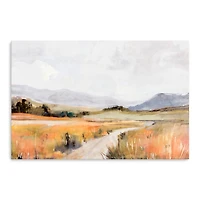 Golden Fields II Canvas Art Print
