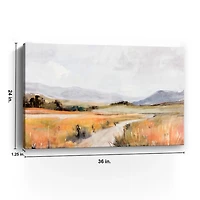 Golden Fields II Canvas Art Print, 36x24