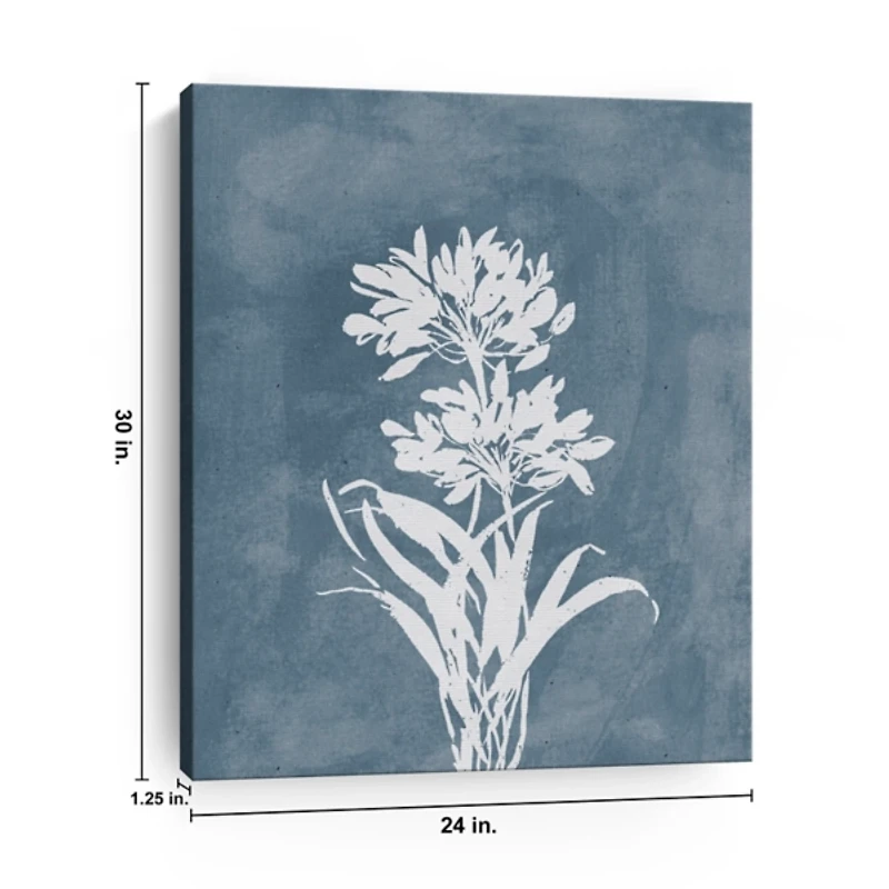 Blue Terra Chic I Canvas Art Print, 24x30