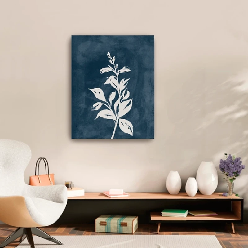 Blue Terra Chic II Canvas Art Print, 24x30