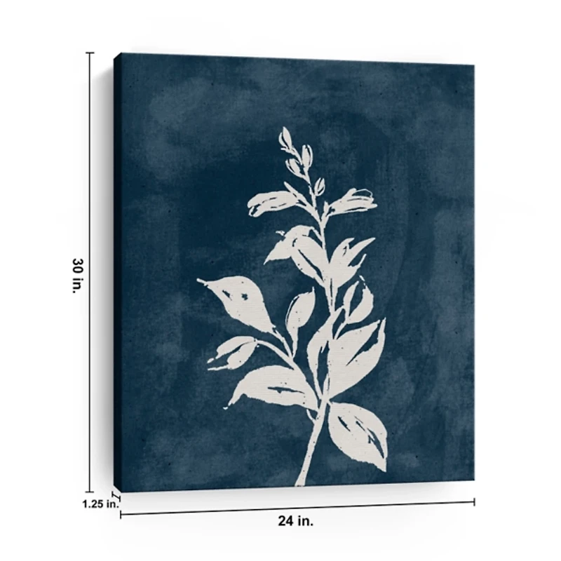 Blue Terra Chic II Canvas Art Print, 24x30