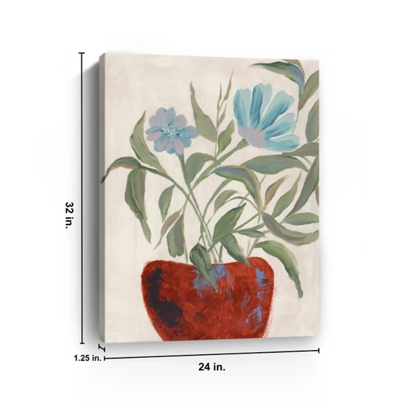 Floral Growth Canvas Art Print, 24x32