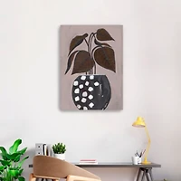 Dotted Vase Canvas Art Print, 24x32