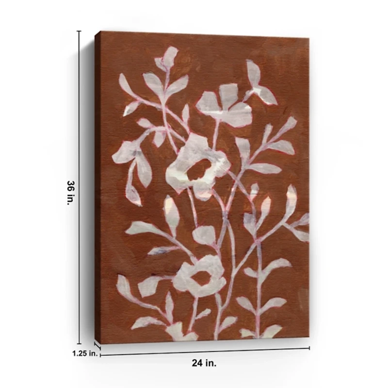 Botanical Harmony Canvas Art Print, 24x36