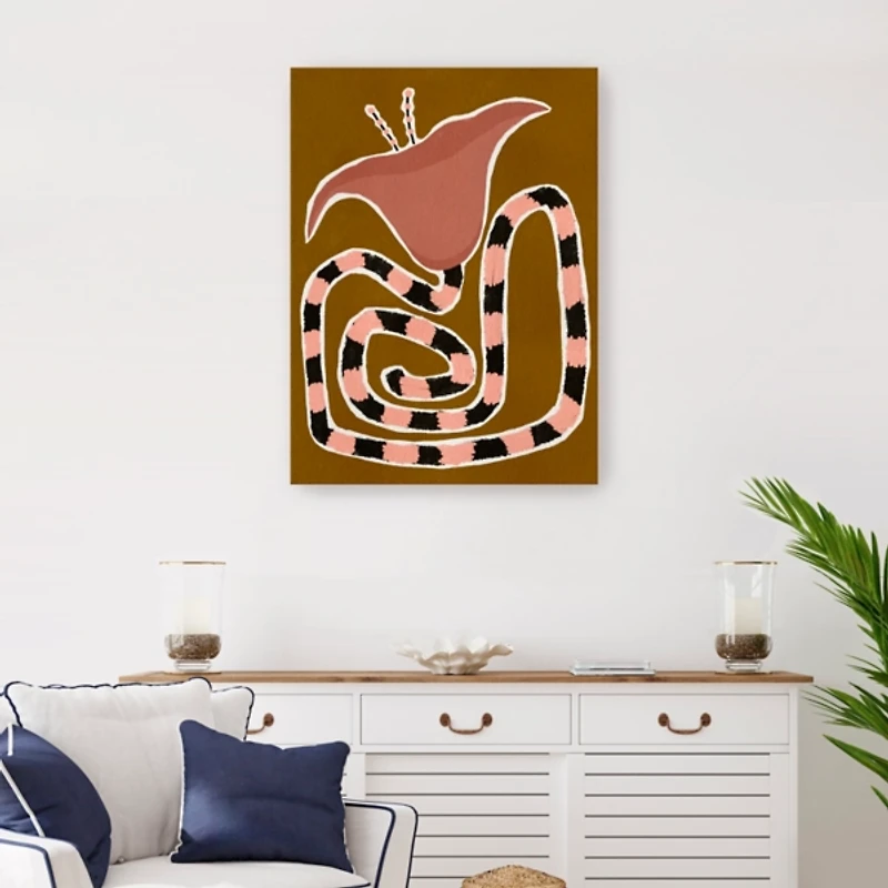 Modern Bloom III Canvas Art Print, 24x32