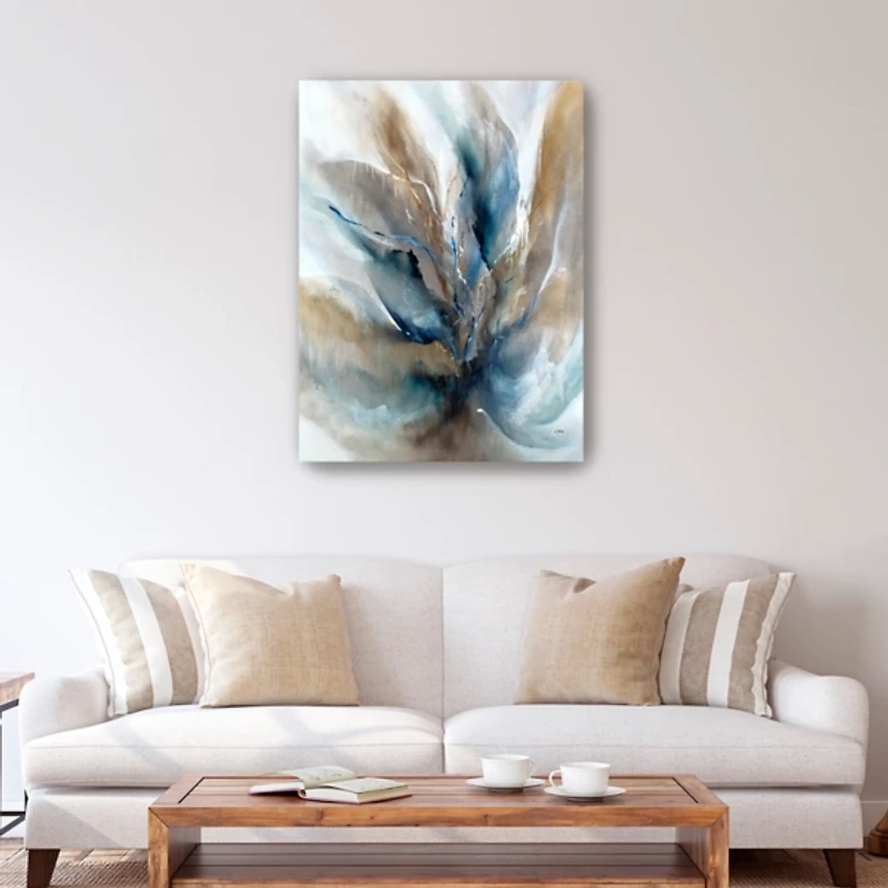 Indigo Crystals Canvas Art Print, 30x40