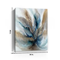 Indigo Crystals Canvas Art Print, 30x40