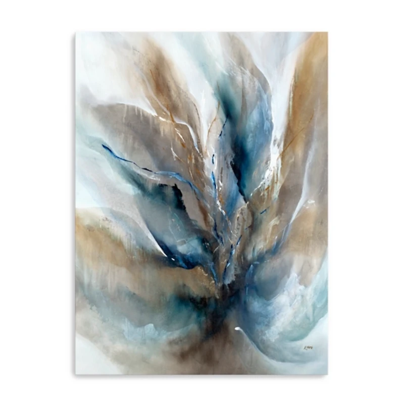 Indigo Crystals Canvas Art Print, 30x40