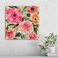 Summer Petals Canvas Art Print