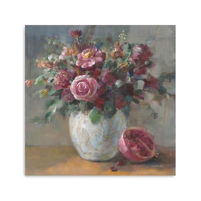 Rich Fall Florals Canvas Art Print, 30x30