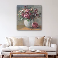 Rich Fall Florals Canvas Art Print, 40x40