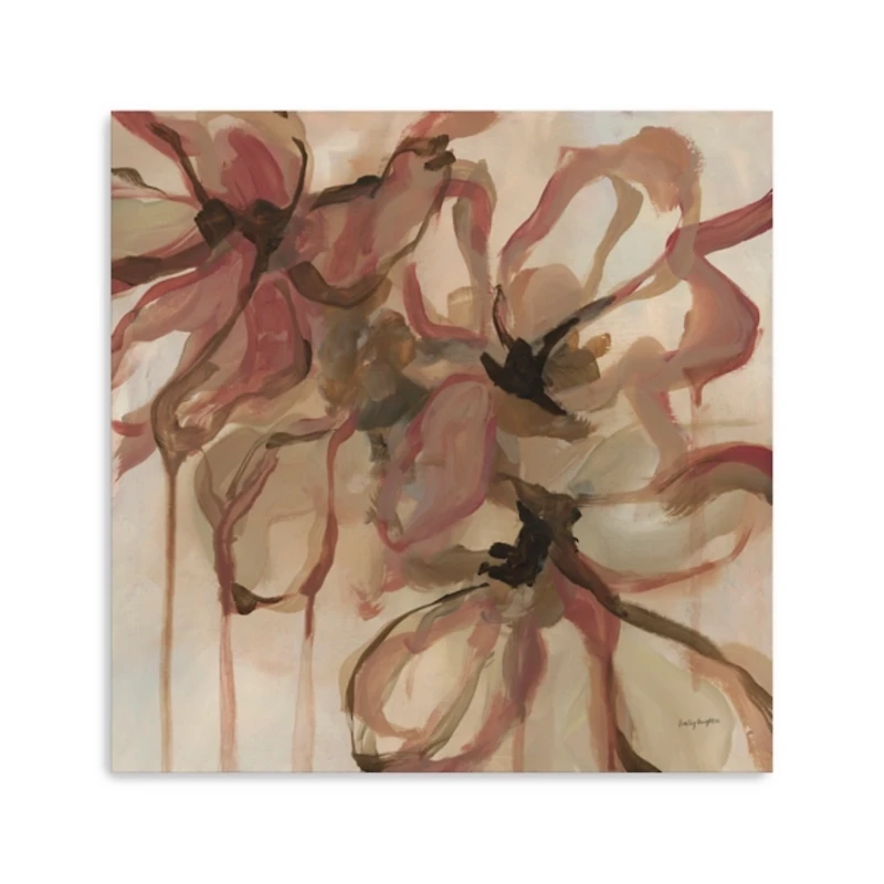 Amelia Floral Canvas Art Print