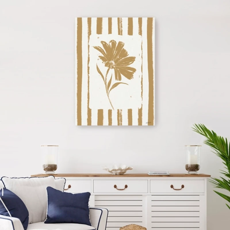 Golden Flower Fest Canvas Art Print, 24x32