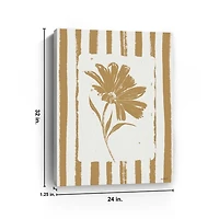 Golden Flower Fest Canvas Art Print, 24x32