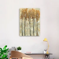 Standing Tall in Autumn Canvas Art Print, 24x32
