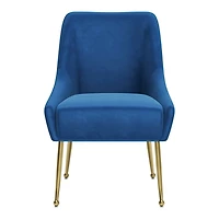 Blue Velvet Maxine Dining Chair
