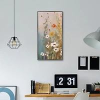 Tranquil Meadow Framed Canvas Art Print