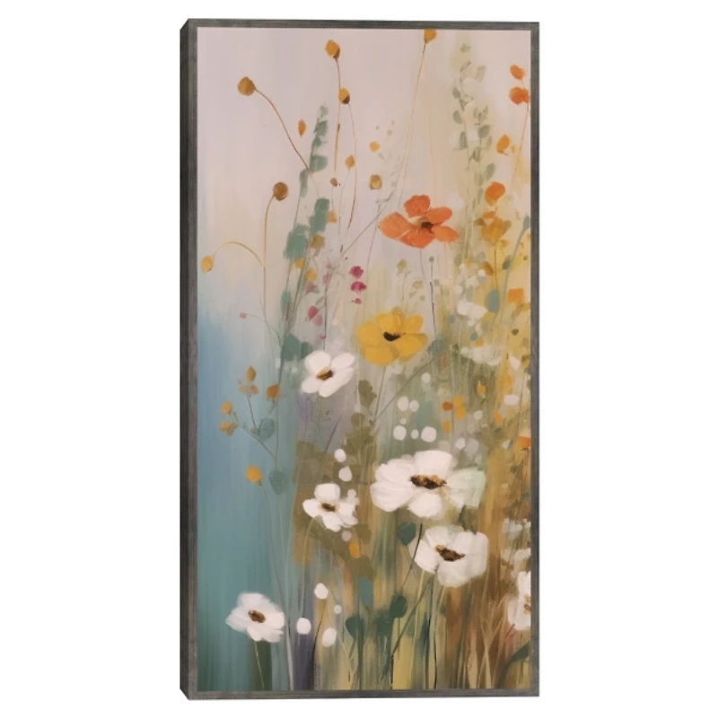 Tranquil Meadow Framed Canvas Art Print